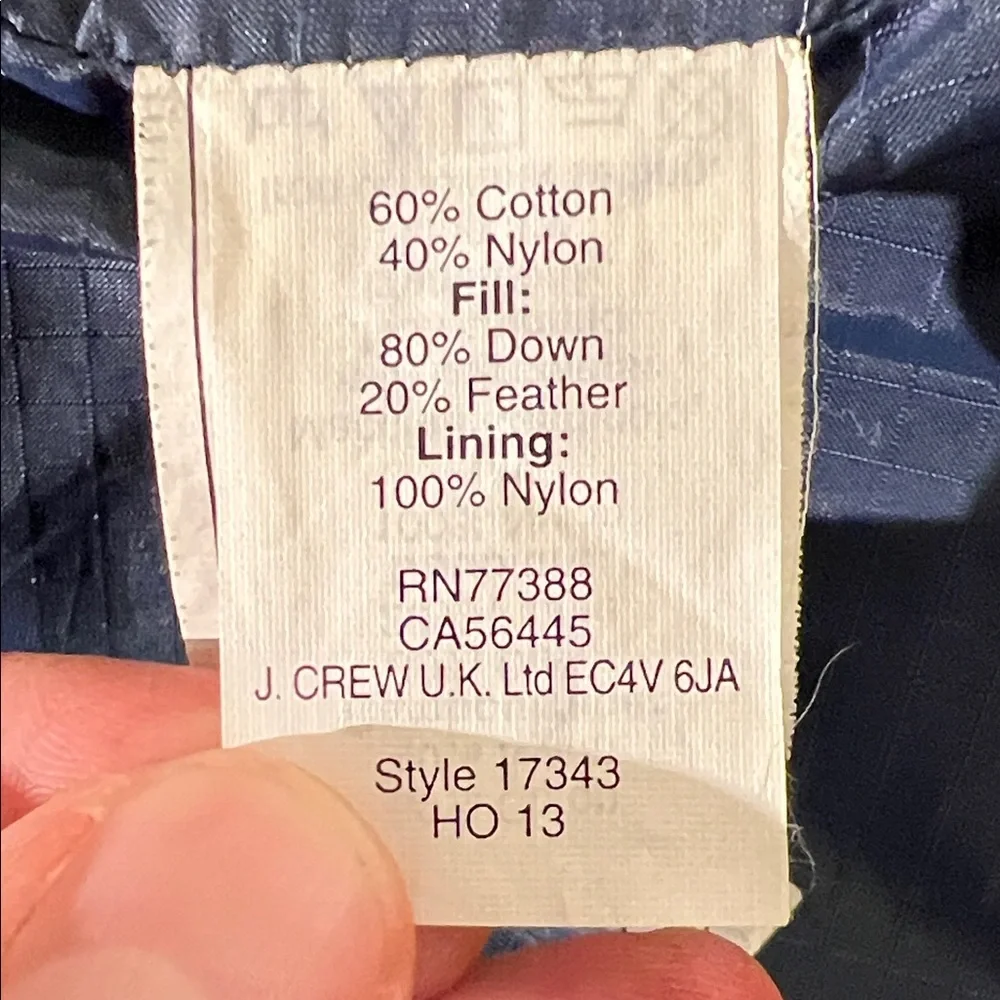 J. Crew Men's Quilted Puffer Jacket — Tan Caramel — Medium - Picture 7 of 8